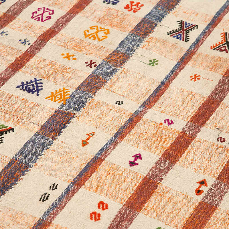 Alfombra Vintage Anatolian Kilim - 147 cm x 280 cm - K0060413