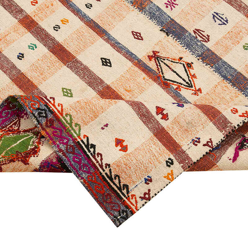 Alfombra Vintage Anatolian Kilim - 147 cm x 280 cm - K0060413