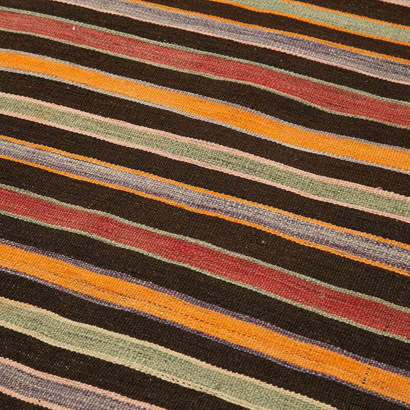 Vintage Turkish Kilim Rug - 4' 4" x 11' 4" (52" x 136") - K0060422