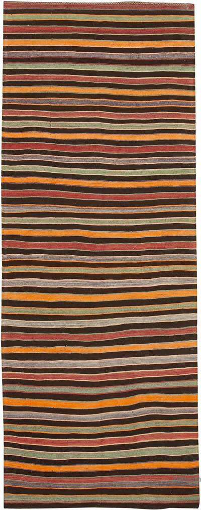 Vintage Turkish Kilim Rug - 4' 4" x 11' 4" (52" x 136")