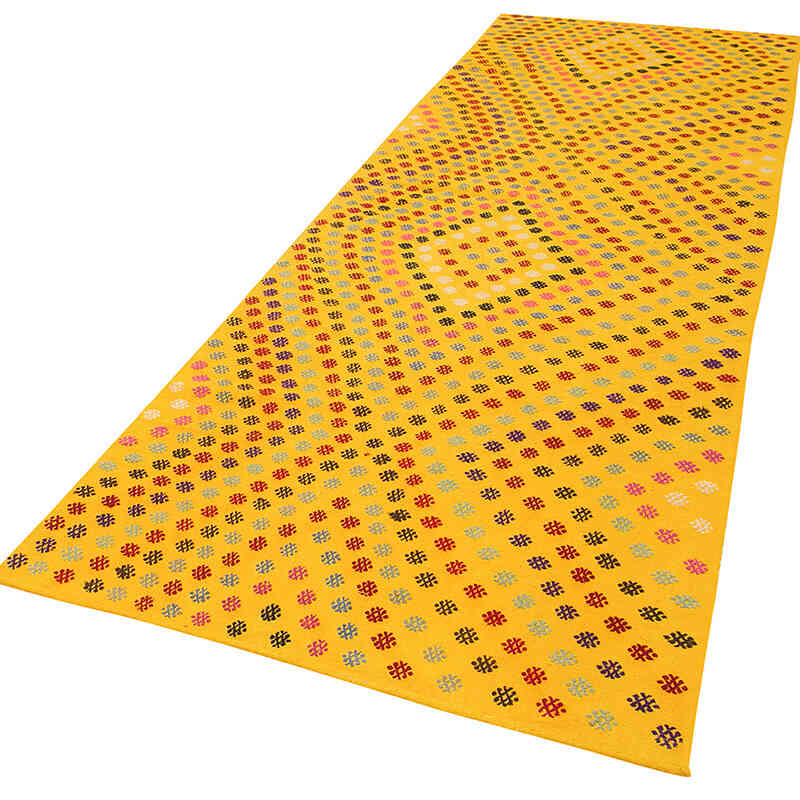 Vintage Anadolu Kilim - 120 cm x 370 cm - K0060428
