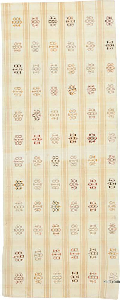 Vintage Anadolu Kilim - 116 cm x 292 cm