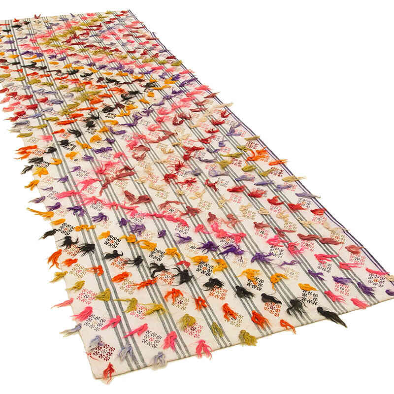 Vintage Anatolian Flatweave - 3' 4" x 10' 9" (40" x 129") - K0060433