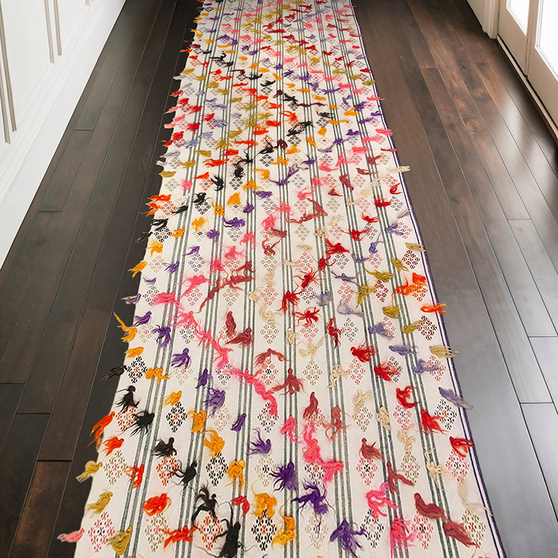 Vintage Anatolian Flatweave - 3' 4" x 10' 9" (40" x 129") - K0060433