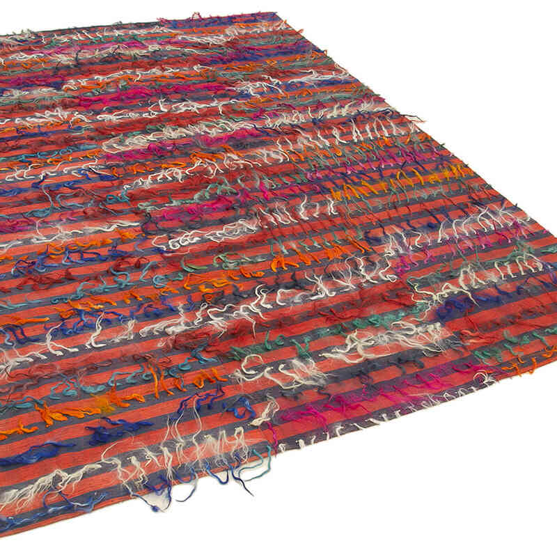 Vintage Filikli Tülü - 182 cm x 262 cm - K0060442