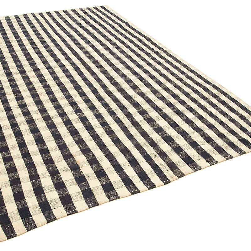 Vintage Anatolian Flatweave - 6' 9" x 10' 8" (81" x 128") - K0060455