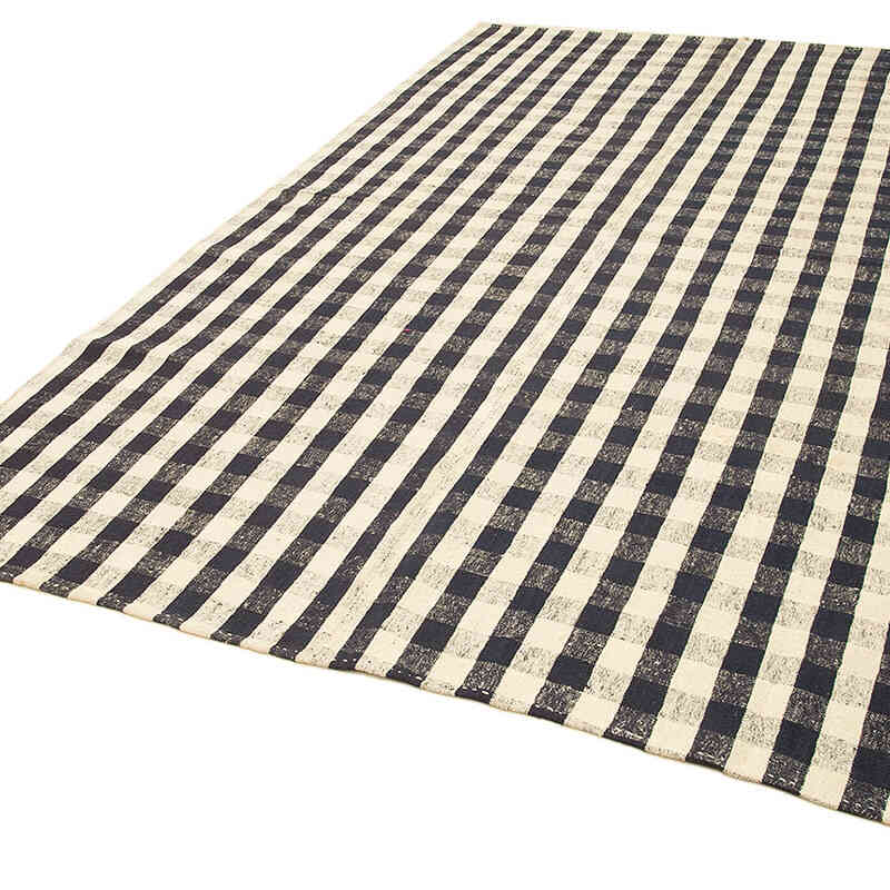 Vintage Anatolian Flatweave - 6' 9" x 10' 8" (81" x 128") - K0060455