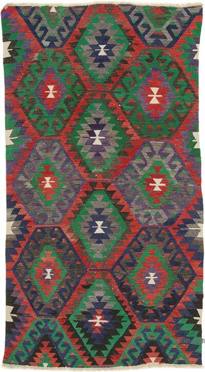 Alfombra Vintage Kilim Turca - 162 cm x 295 cm