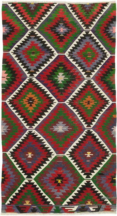 Alfombra Vintage Kilim Turca - 149 cm x 274 cm