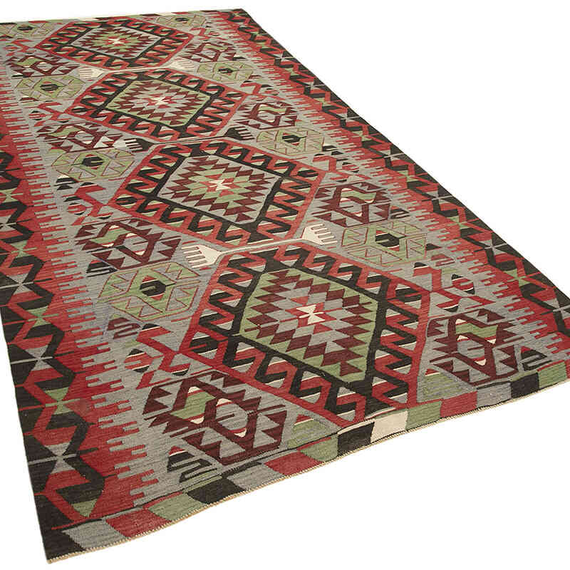 Alfombra Vintage Kilim Turca - 161 cm x 309 cm - K0060481