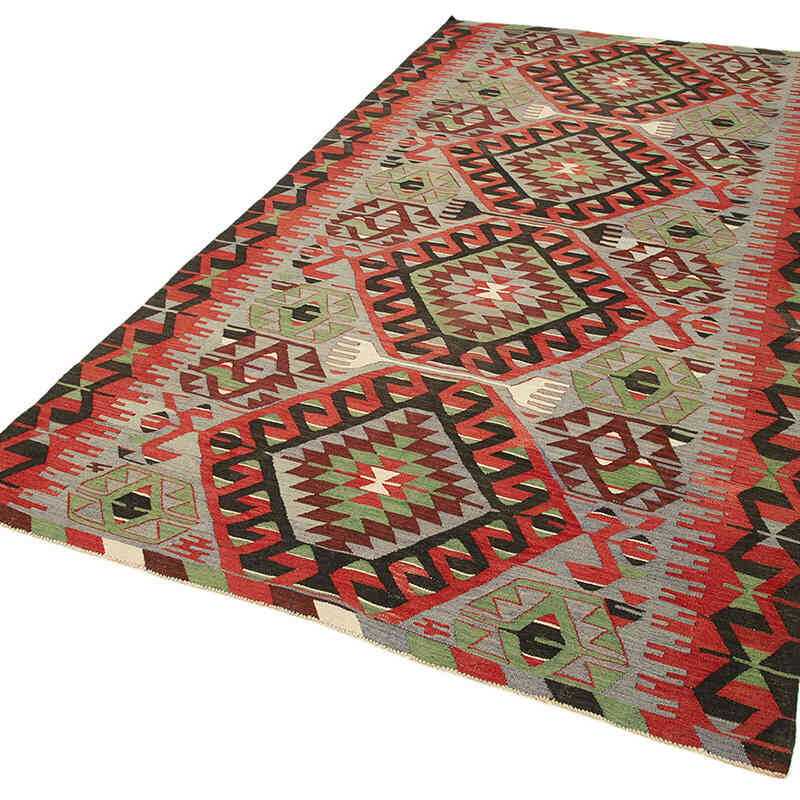 Alfombra Vintage Kilim Turca - 161 cm x 309 cm - K0060481