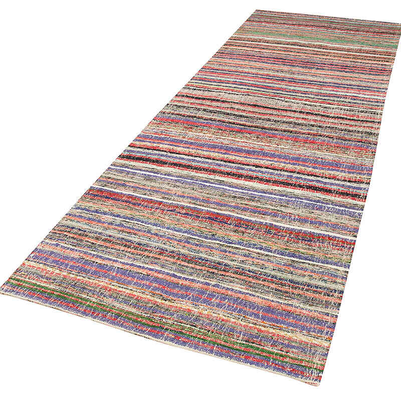 Vintage Anadolu Pala Kilimi (Çaput) - 115 cm x 350 cm - K0060490