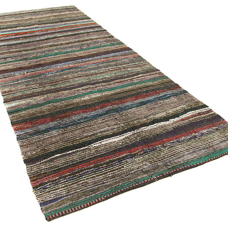 Vintage Anadolu Pala Kilimi (Çaput) - 154 cm x 369 cm - K0060492