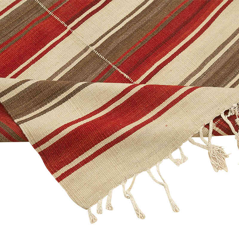 Vintage Anatolian Kilim Rug - 3' 8" x 10' 10" (44" x 130") - K0060494