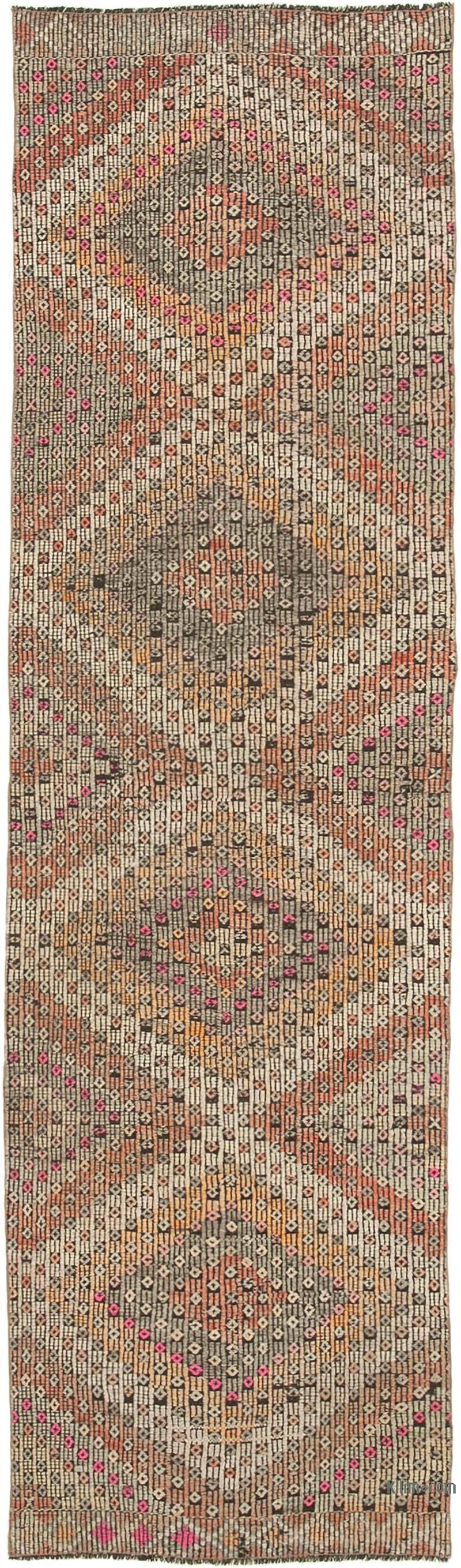 Vintage Anatolian Jijim Runner - 2' 10" x 9' 10" (34" x 118") - K0060507