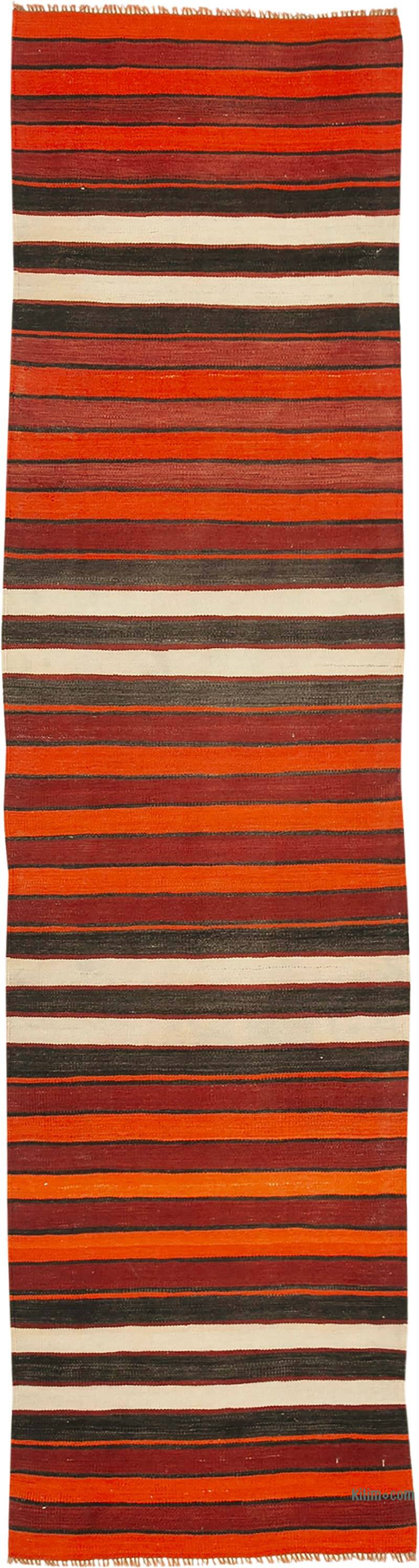 Vintage Anatolian Kilim Runner - 2' 8" x 10' 9" (32" x 129") - K0060522