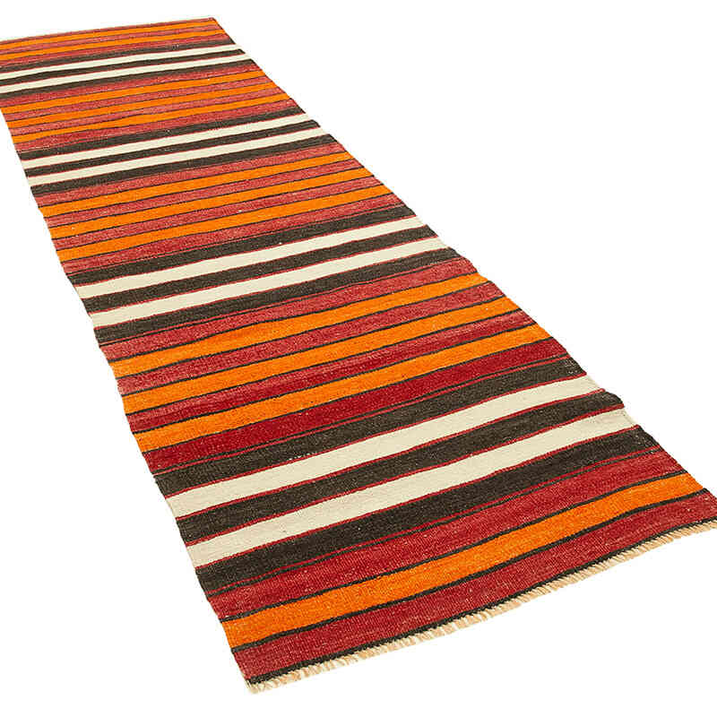 Corredor Vintage Anatolian Kilim - 97 cm x 328 cm - K0060523