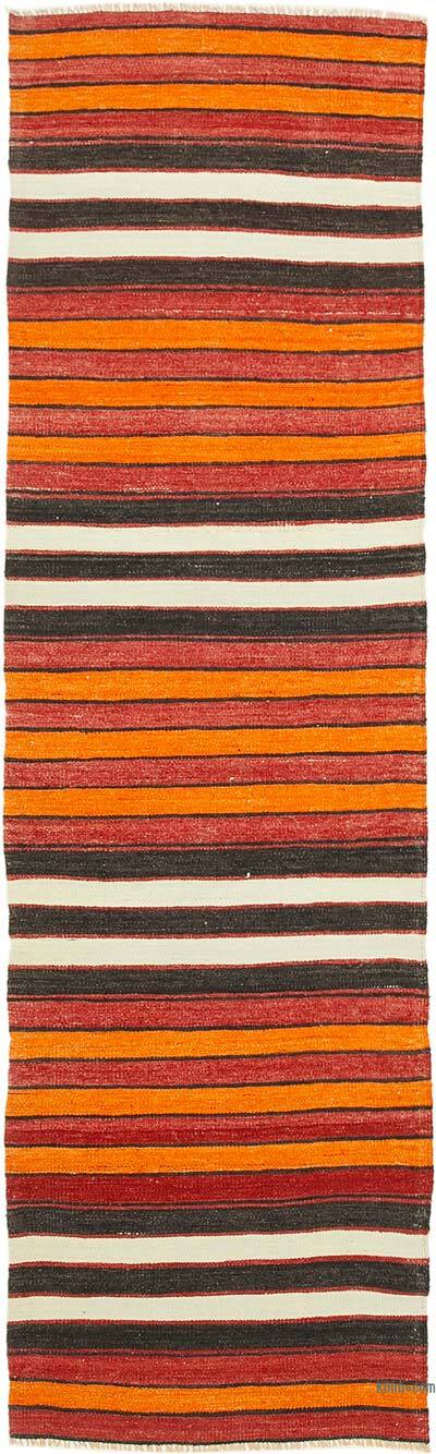 Vintage Anadolu Kilim Yolluk - 97 cm x 328 cm