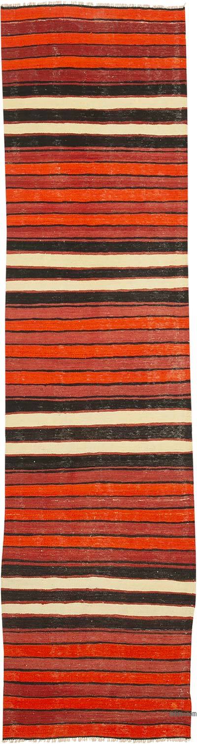Vintage Anadolu Kilim Yolluk - 88 cm x 347 cm