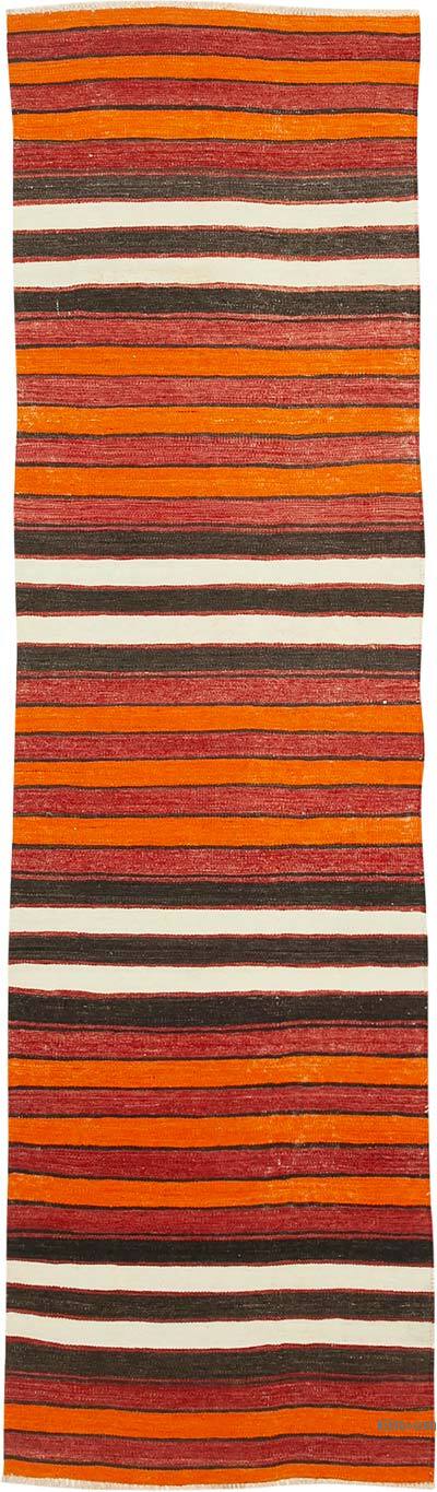 Vintage Anadolu Kilim Yolluk - 89 cm x 316 cm