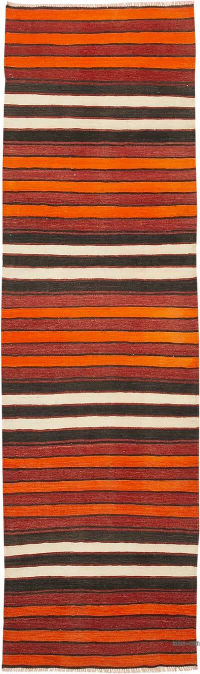 Vintage Anatolian Kilim Runner - 2' 9" x 9' 7" (33" x 115")