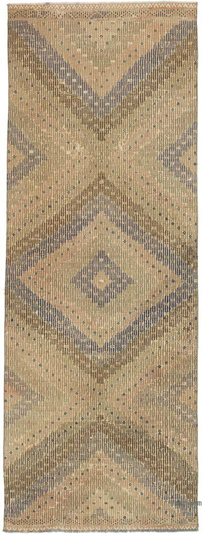 Vintage Anatolian Jijim Runner - 3' 4" x 8' 11" (40" x 107")
