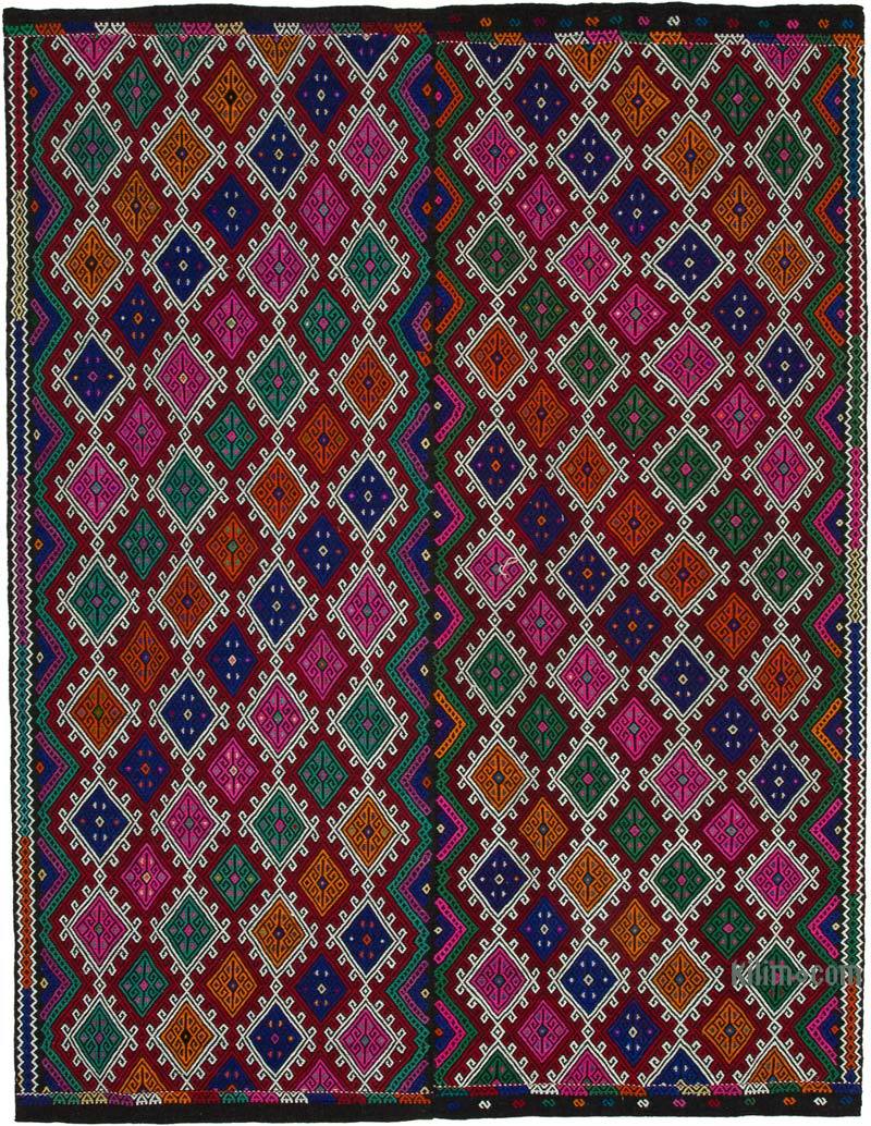 Vintage Anatolian Jijim Rug - 8' 2" x 10' 3" (98" x 123") - K0060606