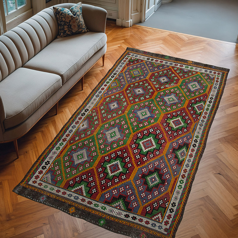Vintage Anadolu Cicim  - 163 cm x 299 cm - K0060643