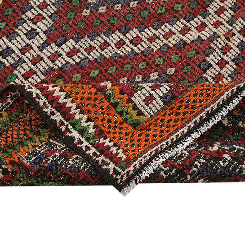 Vintage Anatolian Jijim Rug - 6' 4" x 11' 11" (76" x 143") - K0060684