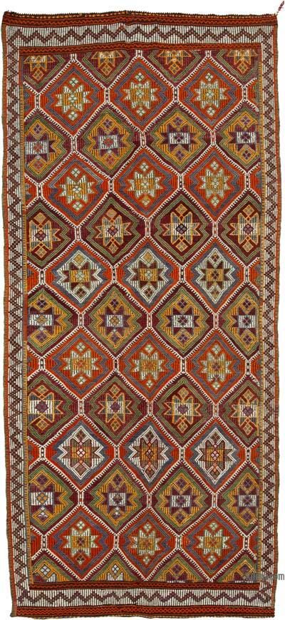 Vintage Anadolu Cicim  - 147 cm x 320 cm
