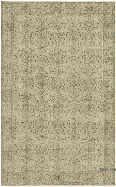 Vintage Turkish Hand-Knotted Rug - 5' 10" x 9' 5" (70" x 113")