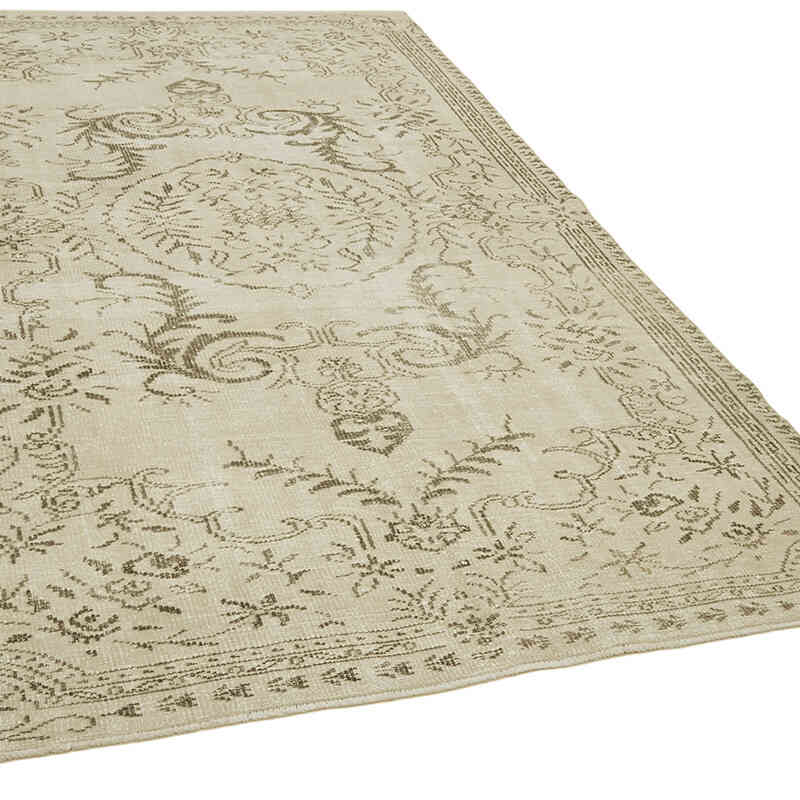 Alfombra Vintage Turca Anudada a Mano - 173 cm x 282 cm - K0060756