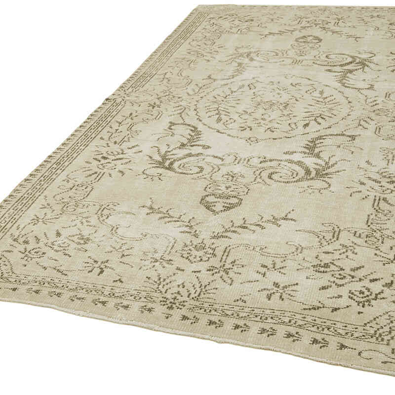 Alfombra Vintage Turca Anudada a Mano - 173 cm x 282 cm - K0060756