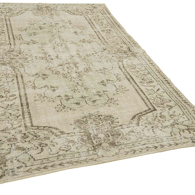 Vintage Turkish Hand-Knotted Rug - 5' 5" x 8' 6" (65" x 102") - K0060766