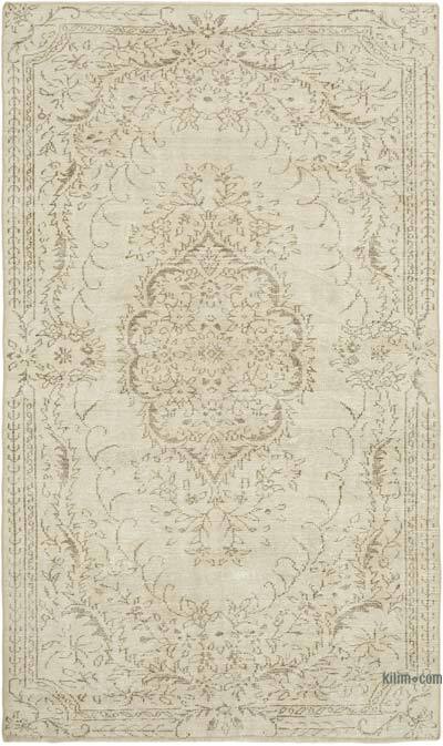 Vintage Turkish Hand-Knotted Rug - 5' 9" x 9' 5" (69" x 113")