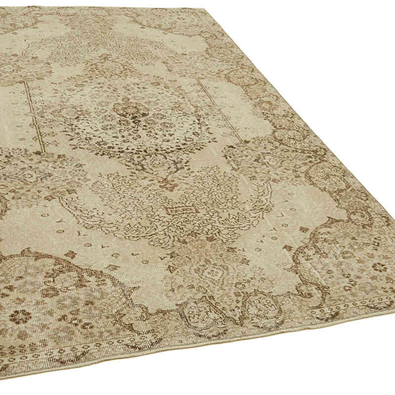Alfombra Vintage Turca Anudada a Mano - 159 cm x 259 cm - K0060779