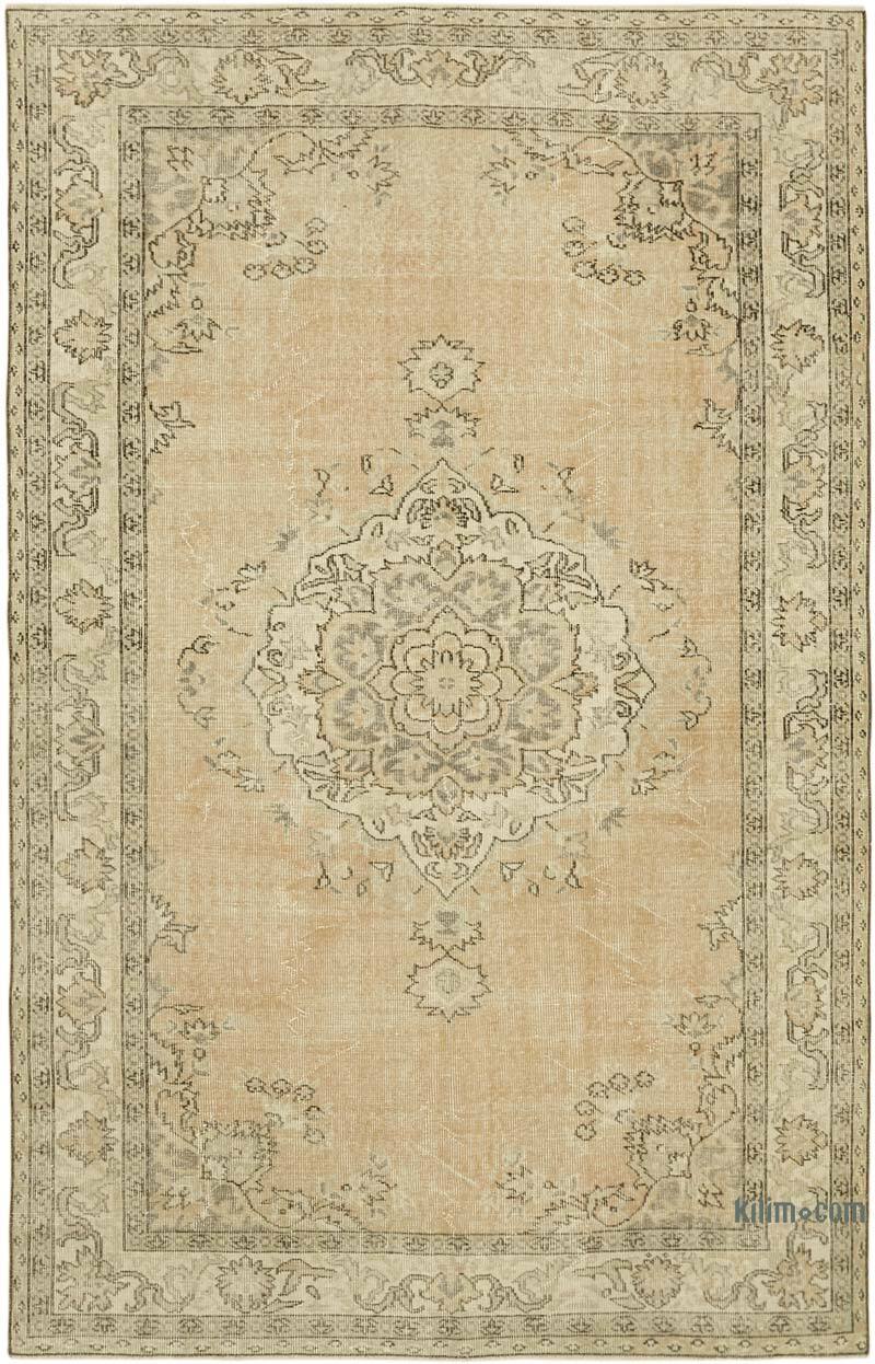 El Dokuma Vintage Halı - 172 cm x 262 cm - K0060780