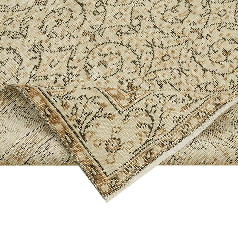 Alfombra Vintage Turca Anudada a Mano - 151 cm x 258 cm - K0060782
