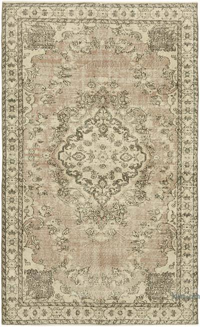 El Dokuma Vintage Halı - 158 cm x 256 cm