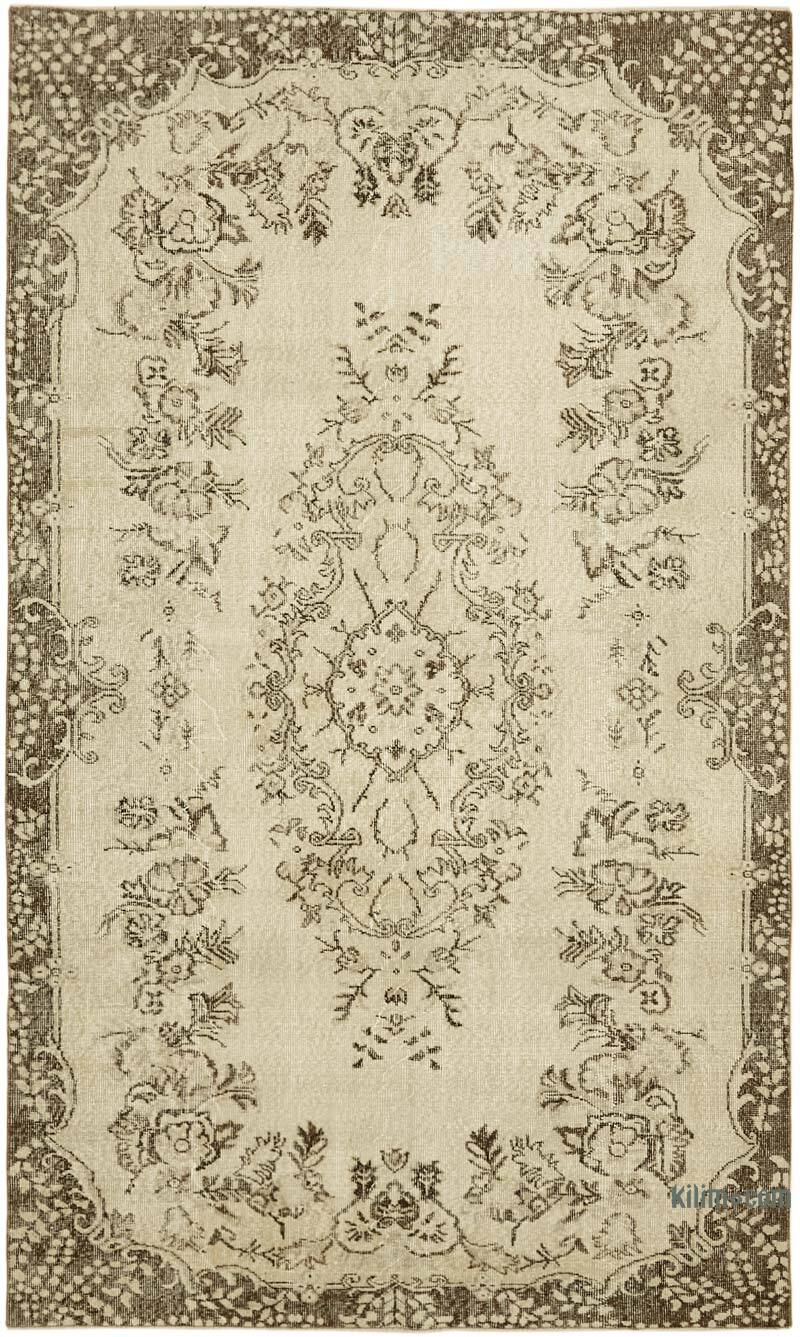 Alfombra Vintage Turca Anudada a Mano - 175 cm x 289 cm - K0060792