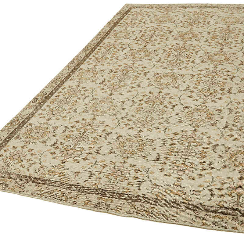 Vintage Turkish Hand-Knotted Rug - 5' 7" x 9' 11" (67" x 119") - K0060797