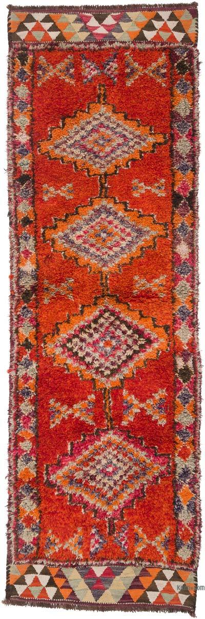 Vintage Anadolu Yolluk - 96 cm x 305 cm
