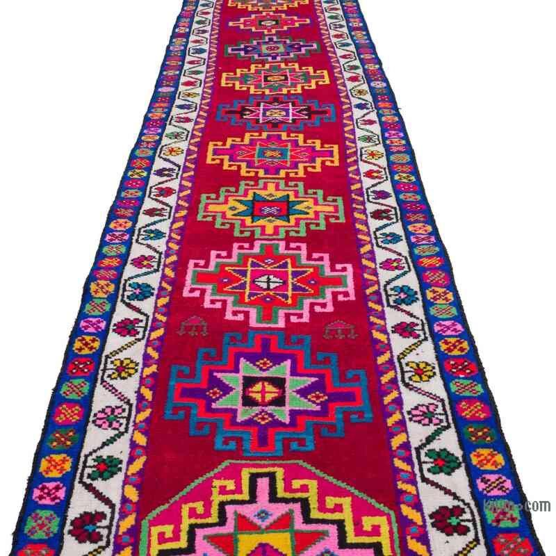 Alfombra Turca Vintage de pasillo - 82 cm x 390 cm - K0060829