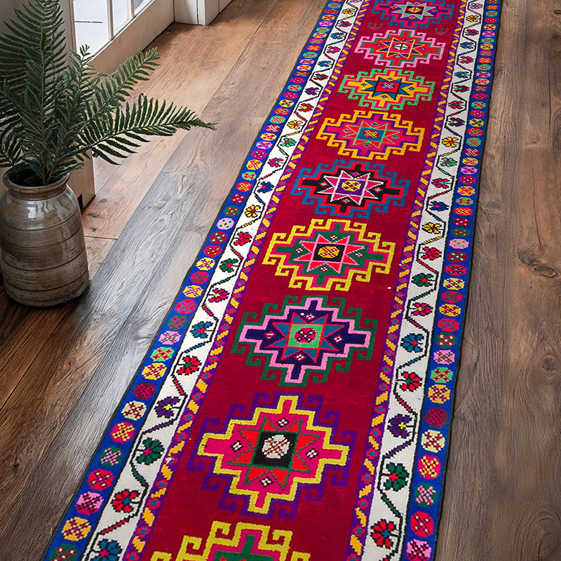Vintage Anadolu Yolluk - 82 cm x 390 cm - K0060829