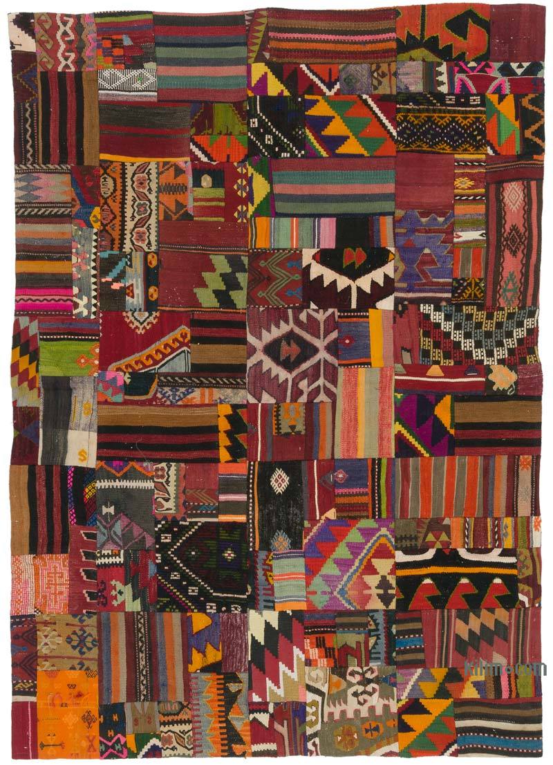 Patchwork Kilim - 166 cm x 232 cm - K0060862