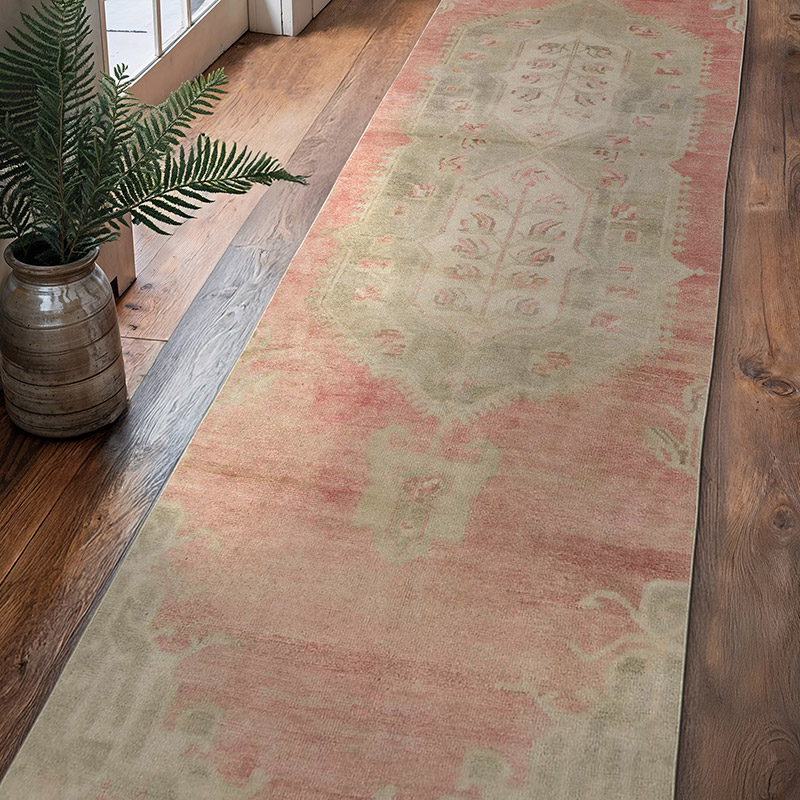 Vintage Anadolu Yolluk - 95 cm x 342 cm - K0060897