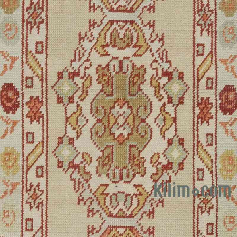 Nuevo Corredor Turco Anudado a Mano - 79 cm x 345 cm - K0060905