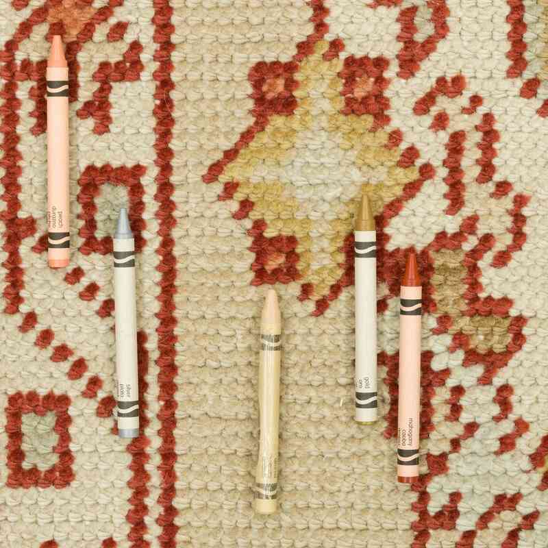 Nuevo Corredor Turco Anudado a Mano - 79 cm x 345 cm - K0060905
