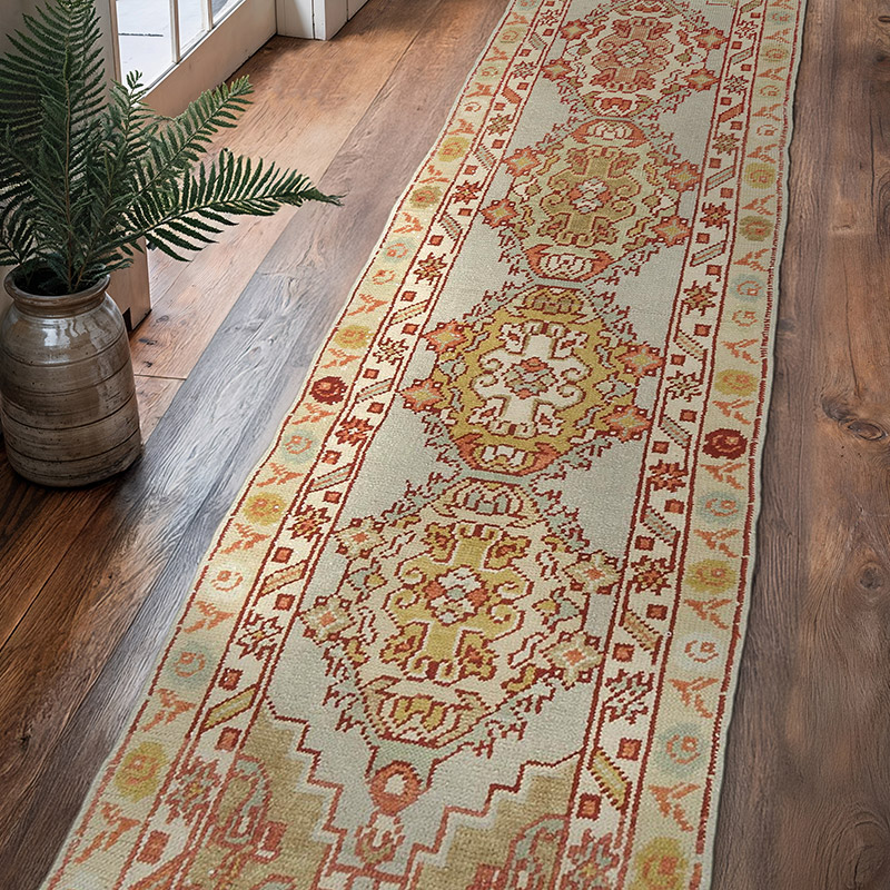 Yeni El Dokuması Halı Yolluk - 82 cm x 345 cm - K0060906