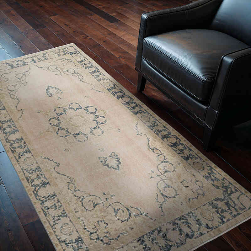 El Dokuma Vintage Hali - 112 cm x 201 cm - K0060918